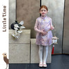 littletime女童旗袍2025秋冬新款儿童新中式国风连衣裙女宝礼服裙 商品缩略图1
