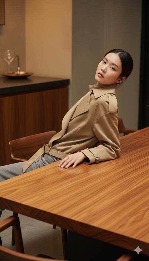 小个子英伦风休闲短款外套 商品图4