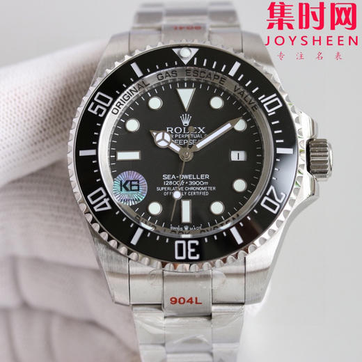 劳力士ROLEX 海使型系列 黑鬼王 3135机 男士腕表 SEA-DWELLER鬼王 表径44mm 商品图0