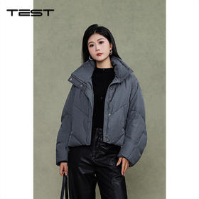 冬上新保暖时尚宽松百搭显瘦高级羽绒服外套2254033