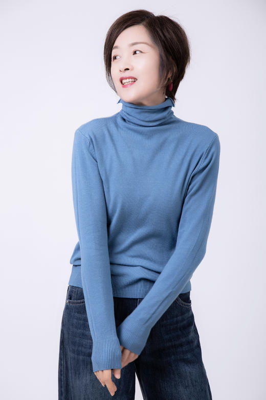 高弹力堆堆领打底衫 商品图0