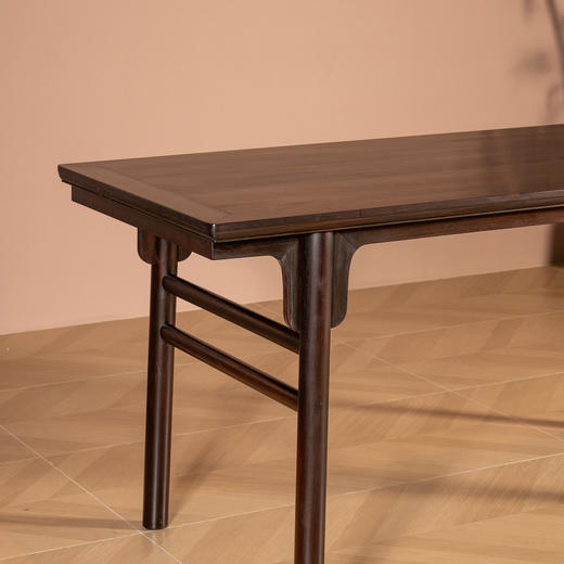 二十世纪	红木夹头榫刀牙板画案 商品图2