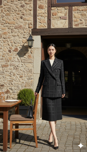 前中加折中长气质半裙