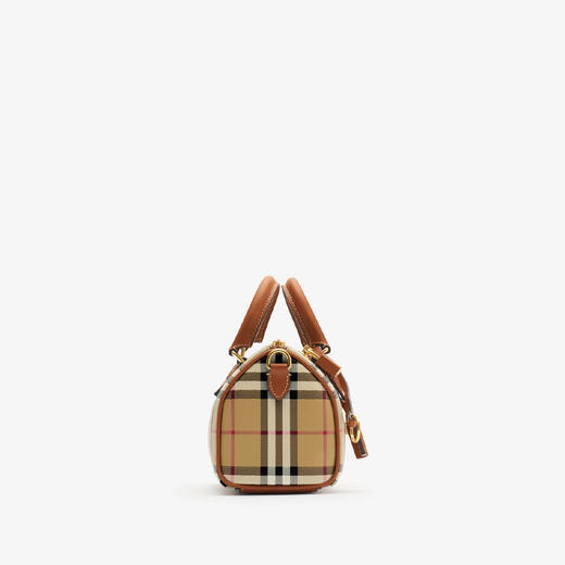BURBERRY 巴宝莉 女士迷你格纹保龄球包 格子 8109791 A9534 商品图1