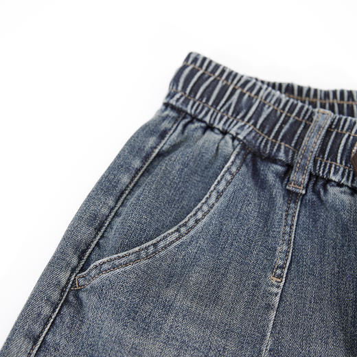 【新品上新】HX 秋季水洗萝卜牛仔长裤S201533129101 商品图3