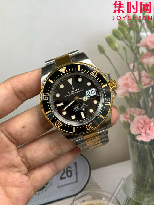 劳力士海使型系列 VS间金鬼王 单黄鬼王 VS鬼王 丹东3235机 男士腕表 表径43mm 商品图2