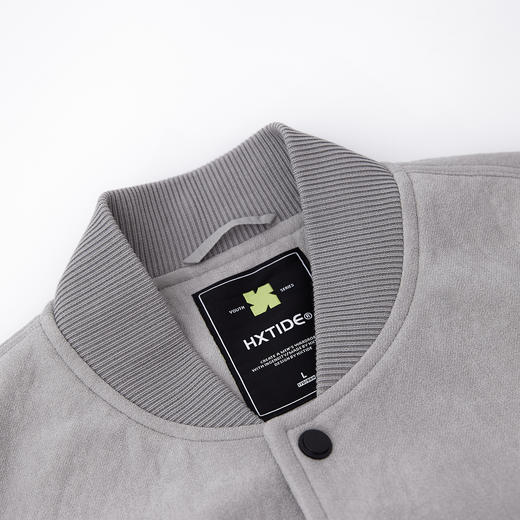 【新品上新】HX 春秋季棒球领茄克衫外套C105530084101 商品图2