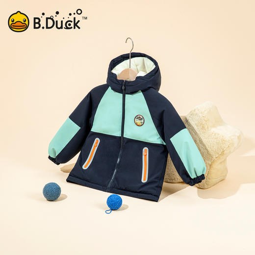 【加绒】B.Duck小黄鸭童装冬季保暖休闲休闲外套105-150码 BF5633905 商品图1