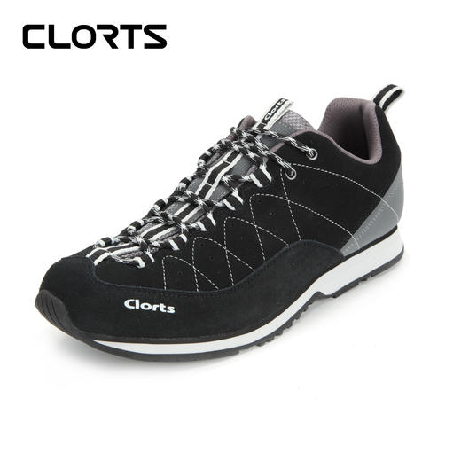 CLORTS洛弛红 牛皮轻便透气 户外休闲鞋 城市休闲鞋 3E007 商品图3