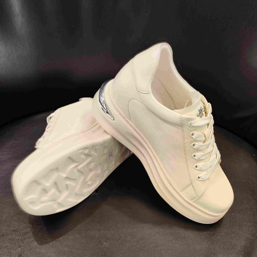 LFGJ凌介女鞋 20501 简约内增高小白鞋 商品图3