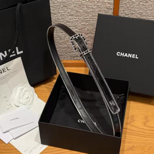 （已开价）老板自留 香奈儿双面头层牛皮链条腰带JC5317 商品图0