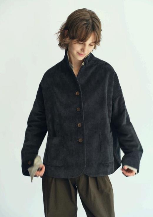 Jai 湖绿色工厂女孩灯芯绒夹克 商品图2