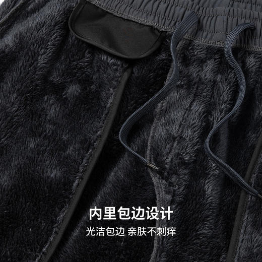 弹力舒适加绒休闲松紧长裤 商品图9