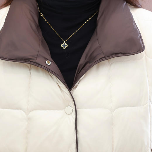 QYM 43D2520-Y轻薄羽绒服外套白鸭绒保暖外套 商品图3