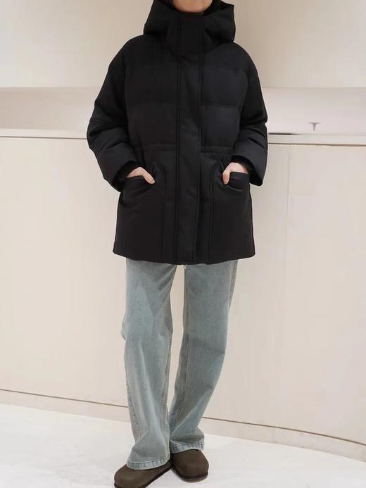 【高品质私服】【IC羊毛法兰绒羽绒服】手感柔软、绒面轻薄、色调优雅，直身松弛廓形，线条流畅G1440-CC【无标出货 介意慎拍】 商品图8