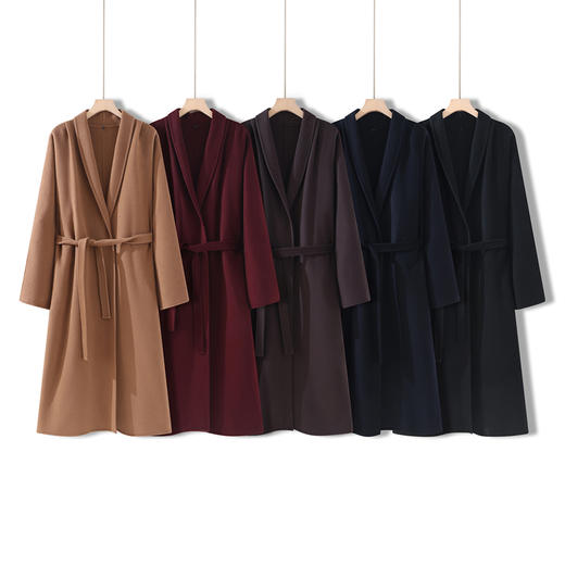 【M家同款 羊毛羊绒大衣】经典款式和颜色 不易变形 各种身形均能驾驭 大牌平替只要零头价 商品图6