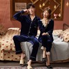 高定年代【金丝绒情侣家居服】男女两件套加厚秋冬加绒简约轻奢高级感睡衣 商品缩略图1