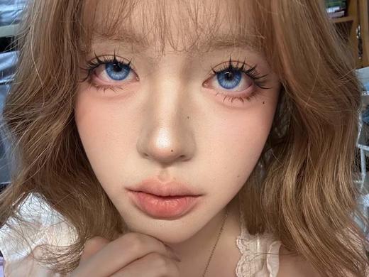 PuffGirl（Puff Girl）日抛2片装 浅空光轮  直径14.5mm着色13.8mm 商品图2