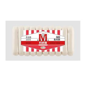 【超市】万威客 冷藏海鲜鱼肉肠 300克/袋