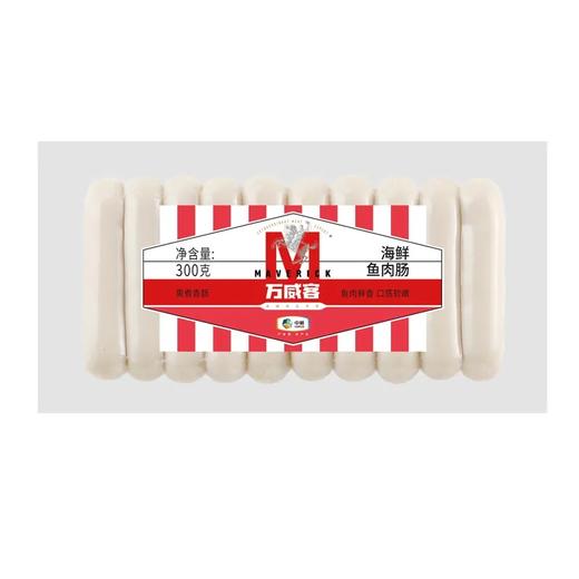 【超市】万威客 冷藏海鲜鱼肉肠 300克/袋 商品图0