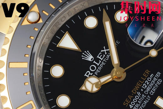 劳力士 V9海使型126603 鬼王系列 单黄鬼王 间金鬼王 3235机 男士腕表 表径43mm 商品图3