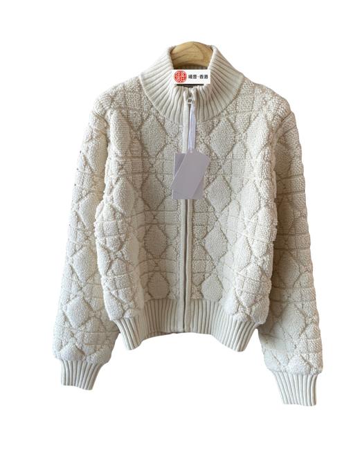 女款羊羔针织开衫毛衣010 商品图0