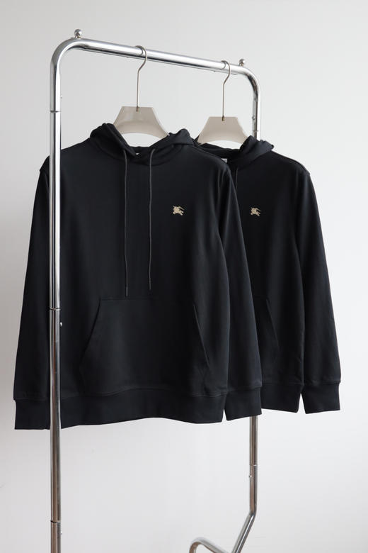 BB 25秋款刺绣印花 战马套头毛圈帽衫 WY929 商品图2