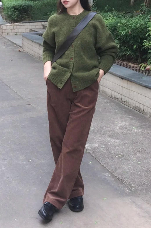 【高品质私服】【JN高腰复古直筒长裤】穿着柔软舒适、精至细腻、挺刮有型G1097-CC【无标出货 介意慎拍】 商品图4