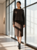 插肩袖简约圆领短款外套 商品缩略图3