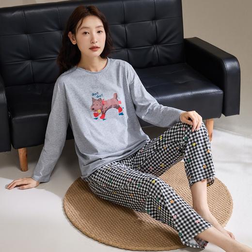 康妮雅女式长袖长裤套头套装 53G62T026 商品图11