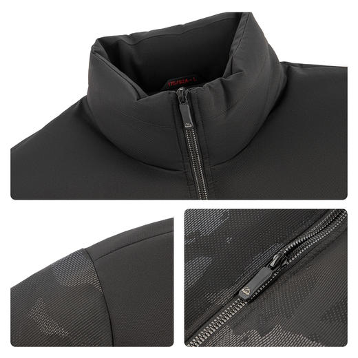 【黄金鲜羽绒】柒牌男冬季新品立领提羽绒服迷保暖白鸭绒外套129E70870 商品图3