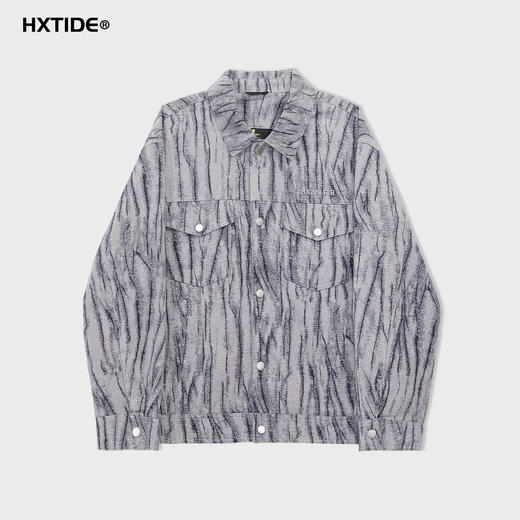 【新品上新】HX 春秋季翻领茄克衫外套S105533315101 商品图0