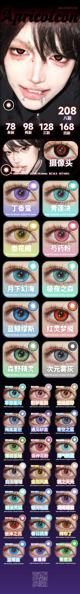 Apricotcon【结束前通知】 半年抛