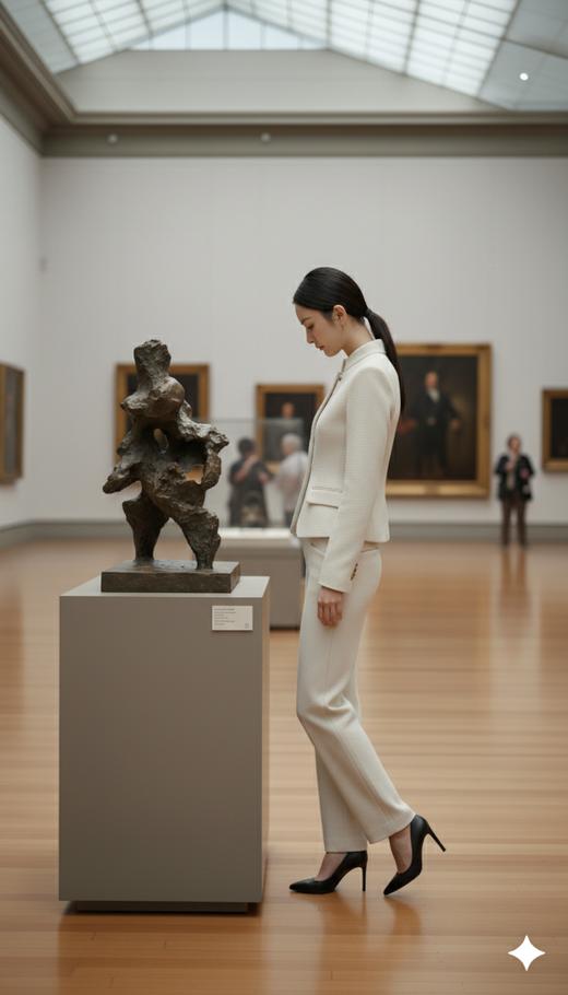 立领骑士风收腰气质外套 商品图4