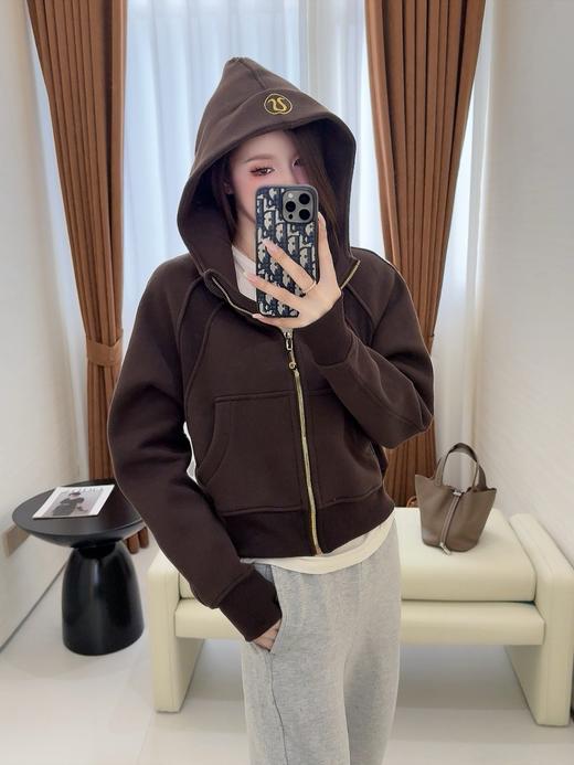 【非质量问题不退货】Lulu露露 你们要的金标金拉链来了！ Scuba连帽卫衣外套～ 今天吃土都要冲啊[（ZY*EJ） 商品图1