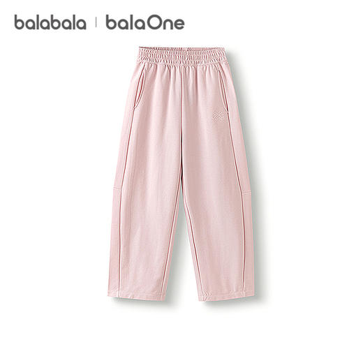 巴拉巴拉balaOne童装儿童裤子女童2025秋新款长裤舒弹香蕉裤时尚 商品图4