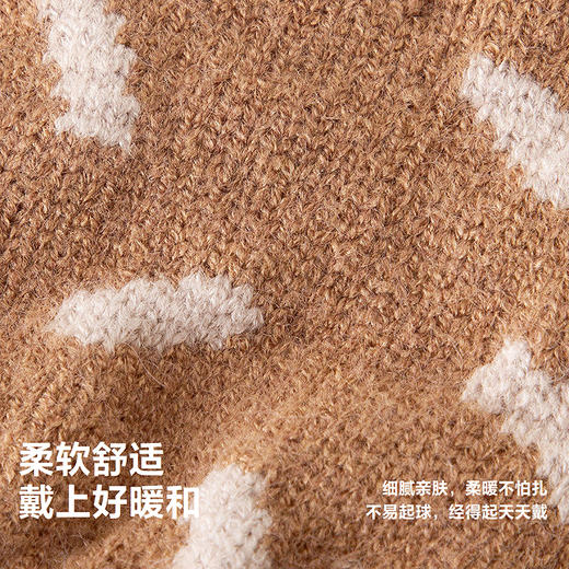 迷你巴拉儿童手套男女童宝宝柔软舒弹五指手套保暖秋冬新款 商品图3