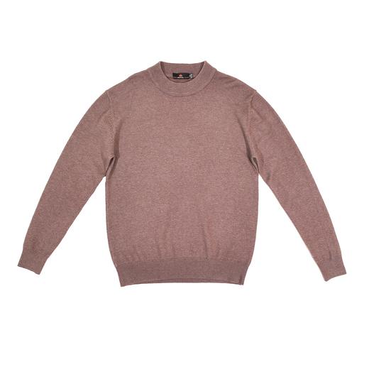 半身缘男装 秋季舒适简约日常通勤内搭百搭毛衣253312U01210003 商品图2