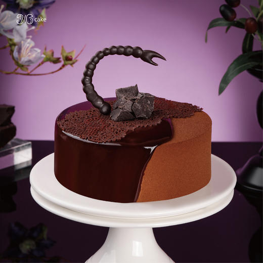 永恒之夜·榛子蓝莓巧克力慕斯 商品图0