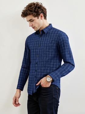 佐丹奴男装25年商场同款易打理抗起皱牛津纺衬衫01045009