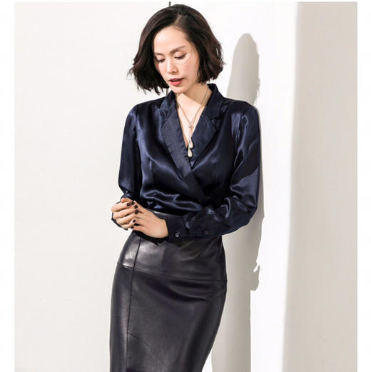 限量款100%重磅真丝衬衫 商品图0