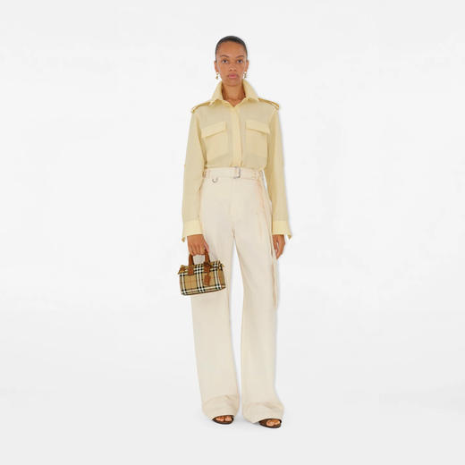 BURBERRY 巴宝莉 女士迷你格纹保龄球包 格子 8109791 A9534 商品图4