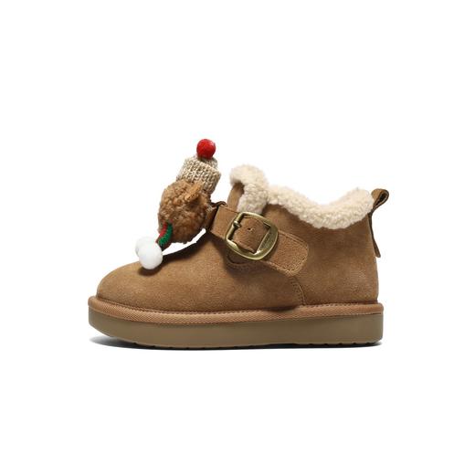 BF楼百丽童趣饰扣厚底雪地靴男女大童25冬款东北棉鞋69070D95 商品图2