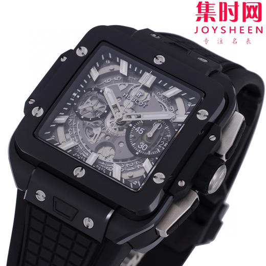 BBF黑陶瓷方形计时男士腕表 商品图4