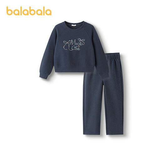 【商场同款】巴拉巴拉女童套装儿童长袖2件套2025新款秋休闲时尚 商品图4