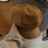 【经典版型❗️贝雷帽】舒适干爽透气不闷热，大头围显脸小，可以调节大小不挑头围，百搭文艺街头休闲复古英伦风报童画家帽子QQ 商品缩略图7