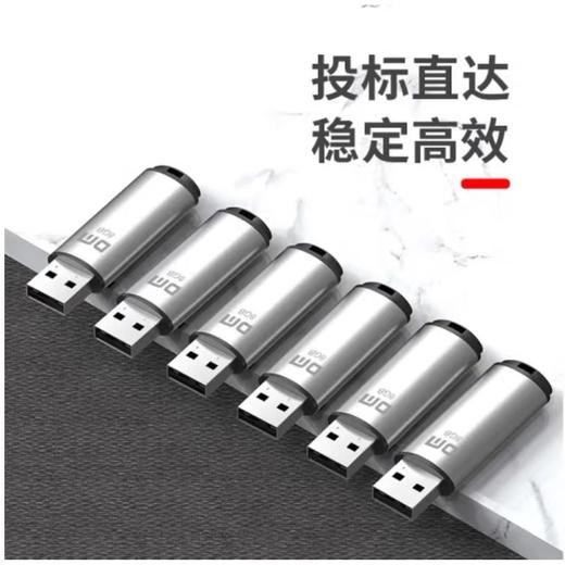 投标U盘 大迈（DM）4GB优盘 4g招标标书小容量电脑闪存盘 USB2.0 随机颜色1个 商品图2