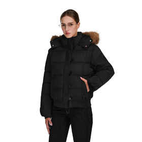 FDR南区菲奥娜短款羽绒服冬季女款2025巨好看保暖毛领修身棉服