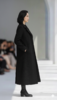 三口袋双明线长款大衣 商品缩略图3