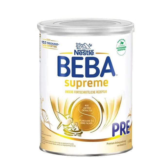 【跨境商品】 新版6种HMO | 义乌仓发顺丰 | 德国雀巢BEBA SUPREME pre段0-6月 奶粉800g 效期至27.04 | 报关后不支持退换货，介意慎拍！